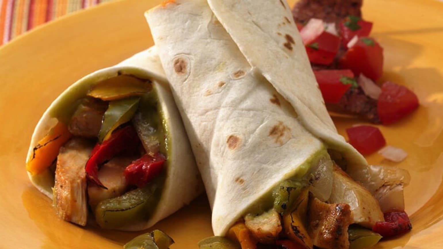 Fajitas Au Poulet Vite Faites